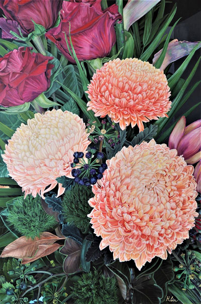 400-HLin-3Chrysanthemums image